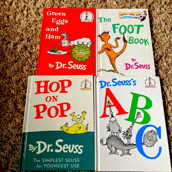 Dr. Seuss Other - Dr. Seuss Books Set of 4